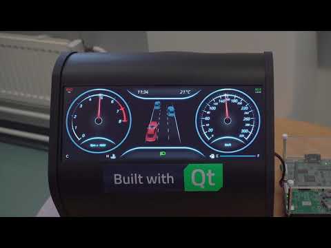 Low-End Digital Automotive Instrument Cluster {showcase}