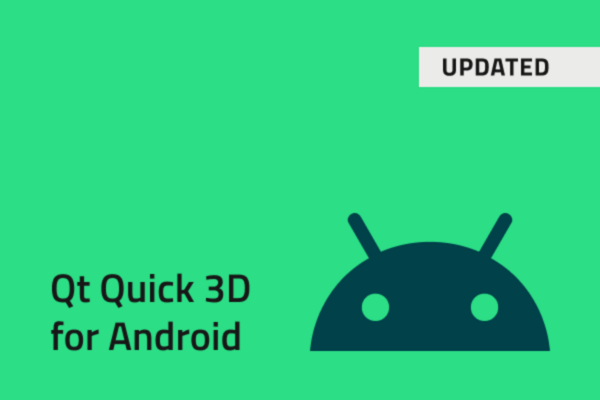 Embedding Qt Quick 3D Content in an Android App