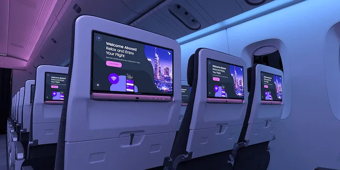 panasonic seatback ife